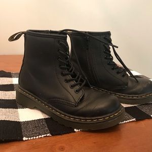 Dr Martens Little Girl Boots Size 1. Great condition.